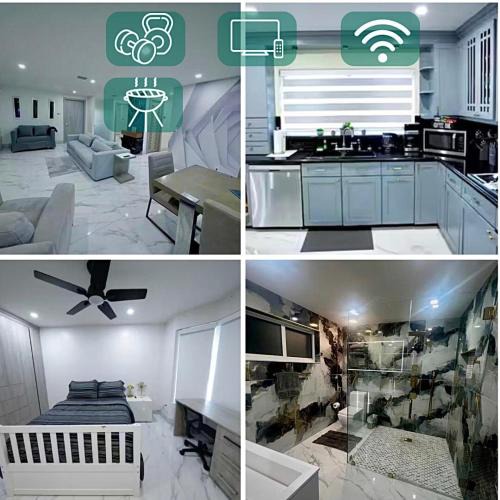 Seybold Villa | New! Upscale Modern waterfront apartment 3BR 3BA