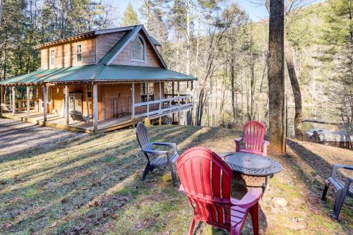 Suches House | Newly Refreshed! Suches Cabin w/Deck, Fire Pit