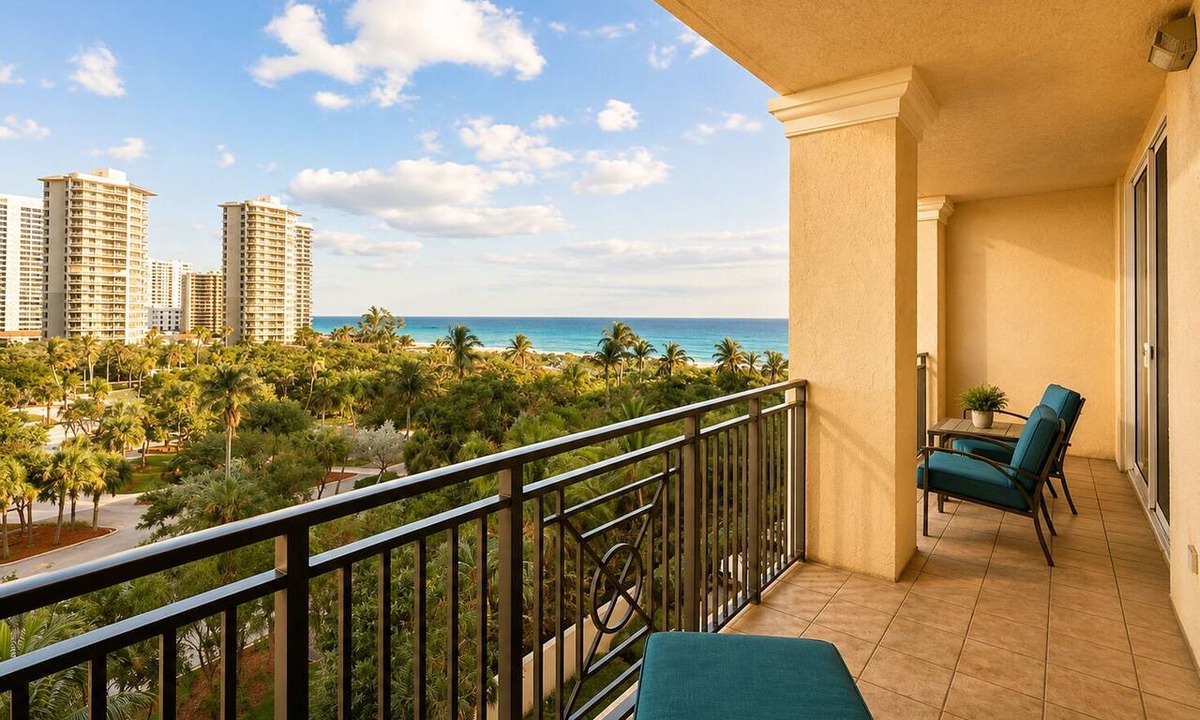 Singer Island Hotel | OCEAN VIEW! 2bd 2bth Palm Beach Resort and Spa