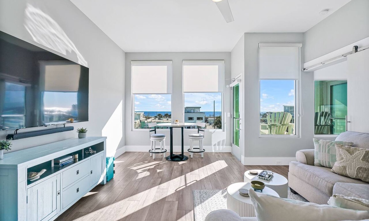 Carolina Beach Condo | Ocean-View - Beach Service Included - Overlooking Boardwalk & Weekly Fireworks