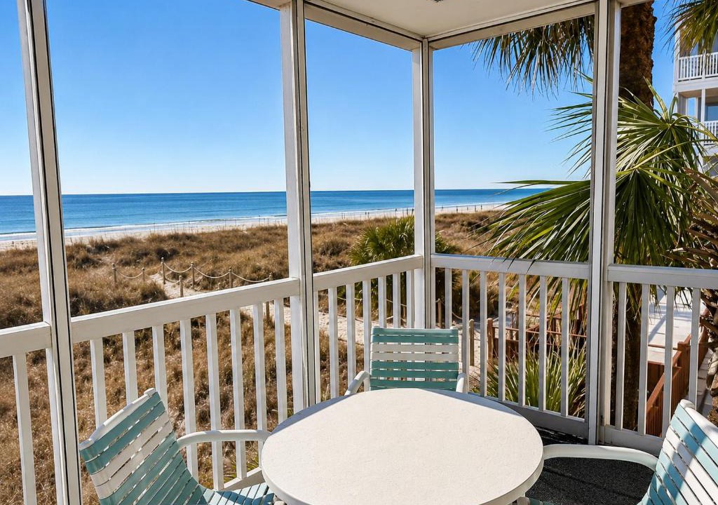 Crescent Beach Apartment | Oceanfront Corner 3BR 1st Floor Easy BeachPool Access Palmwood Villas 110