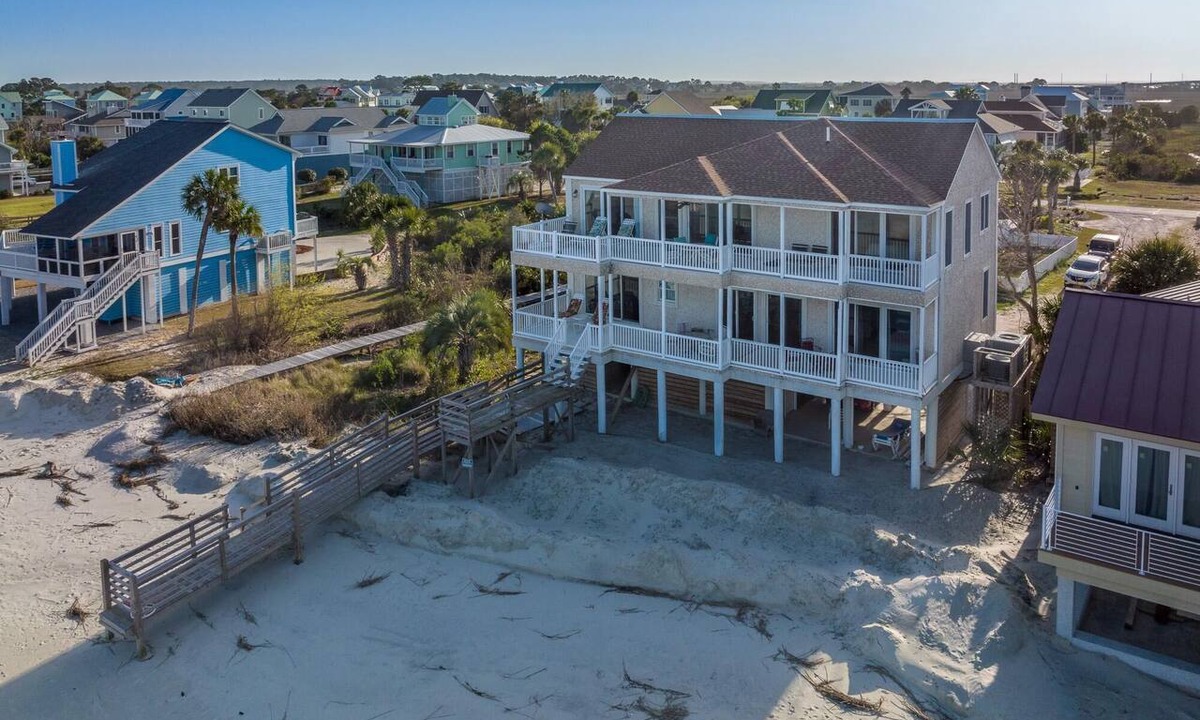Beachwalk House | Oceanfront with Private Boardwalk, Spectacular Views
