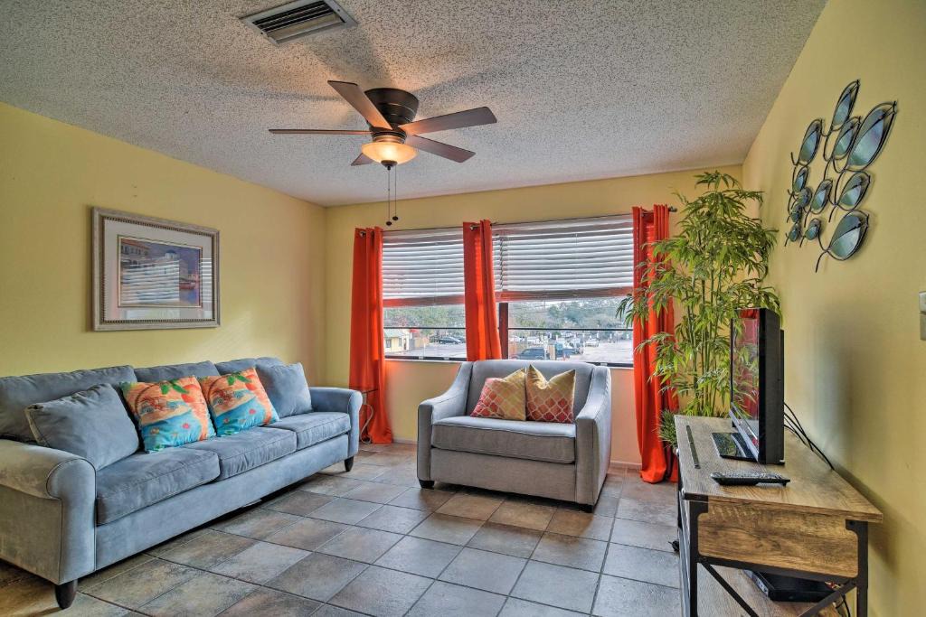 Independence Square Apartment | On-Site Beach Access Walkable Gulf Coast Retreat