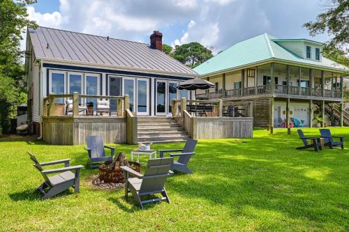 Bath House | Pamlico River Vacation Rental w/Deck & Fire Pit