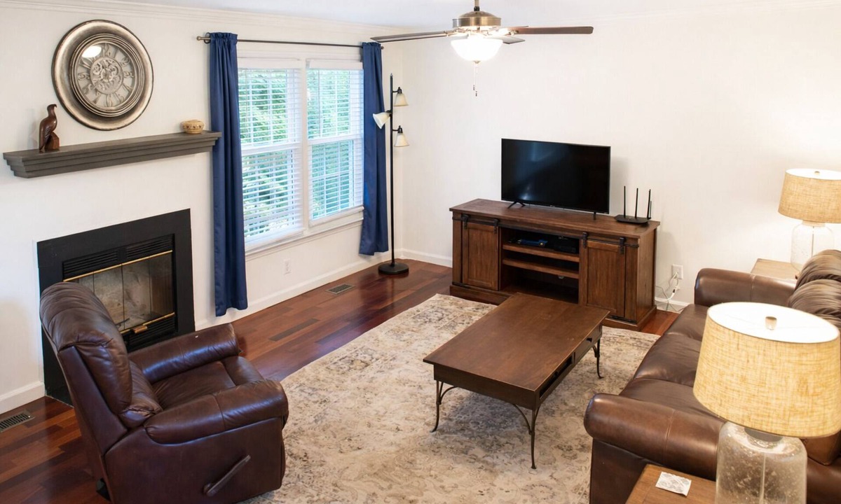 Greensboro House | Perfect for Extended Stays! Fenced Yard, Pet Friendly!
