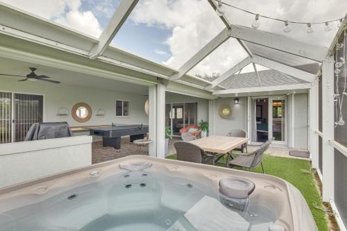 Richmond West House | Pet-Friendly Miami Home w/Hot Tub & Pool Table