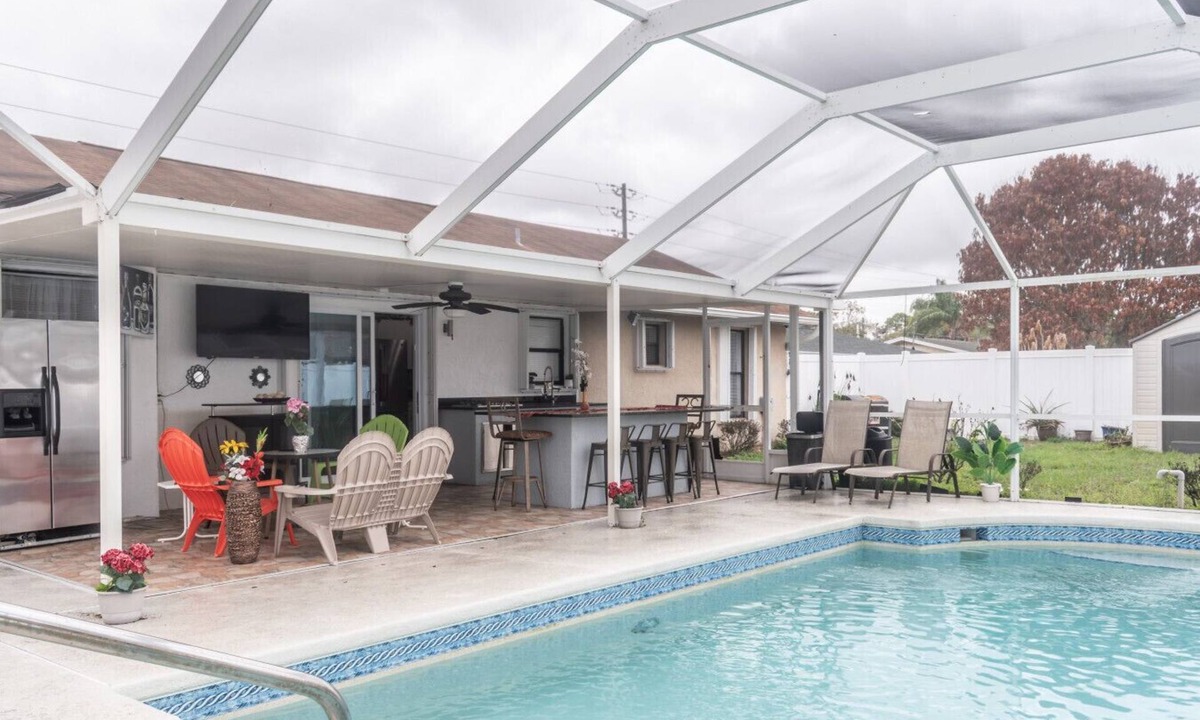 Port Saint Lucie House | Port St. Lucie Poolside Oasis