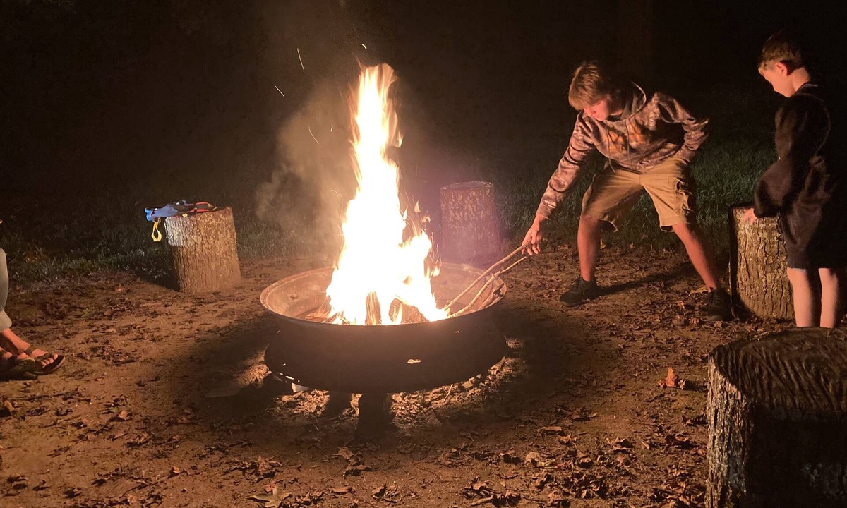 Blacksburg RV Rental | Primitive Camping by Neal Creek site #1