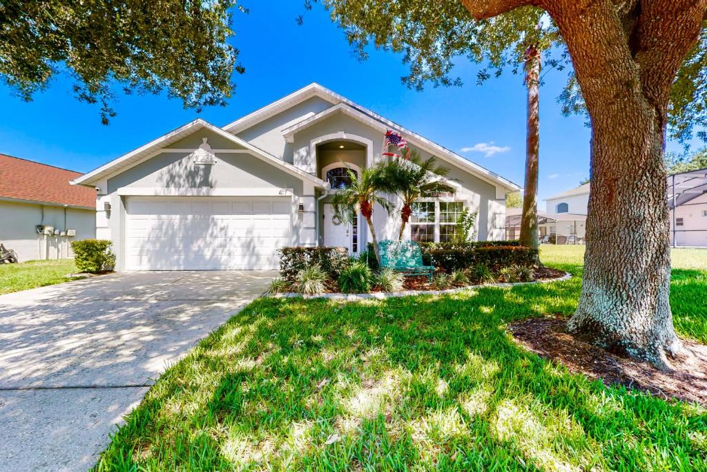 Westridge House | Private pool home with spa, screened patio, central AC, & washer/dryer