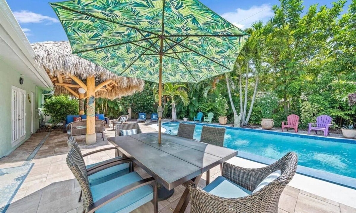 Cocoa Beach House | Private Resort Style Home w/Heated Pool and Hot Tub - 5 min walk to Cocoa Beach