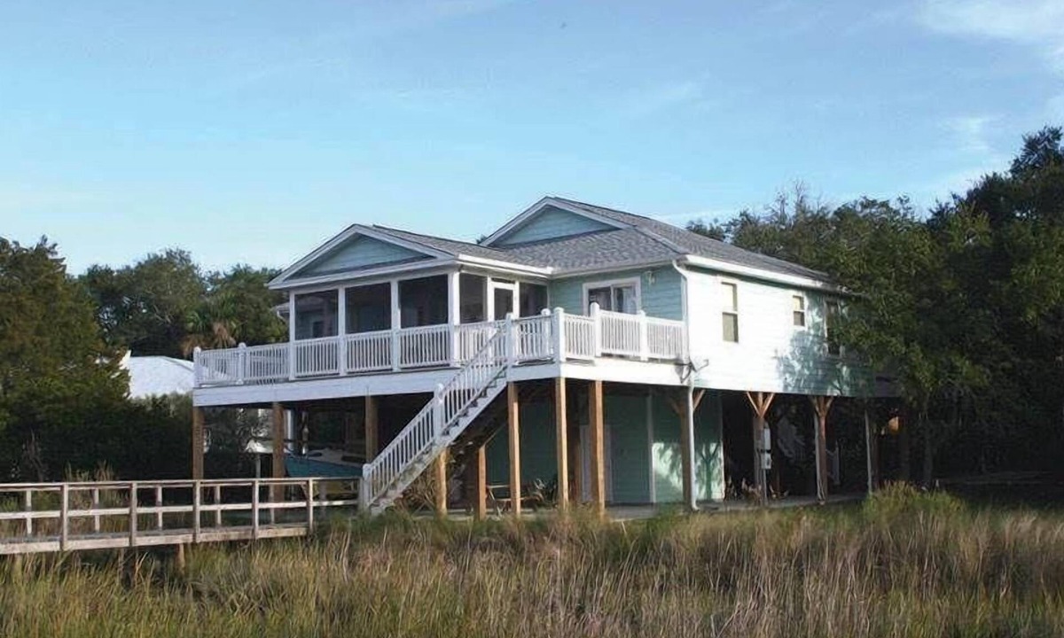 Edisto Island House | Private Tidal Creek Dock; Expansive Creek & Marsh Views; Minutes to Beach; CableTV & WiFi