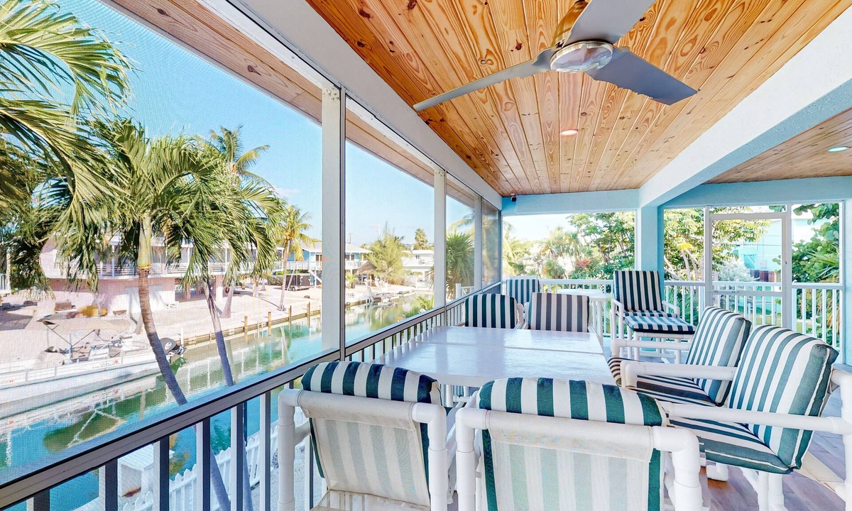 Islamorada House | Radiant waterfront retreat with remarkable views, patio, tennis court, & grill