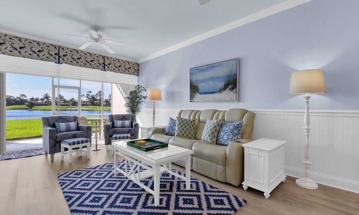 Naples Condo | SEAGRAPE at Greenlinks - Best View in Lely, Renovated Coastal Golf Villa!