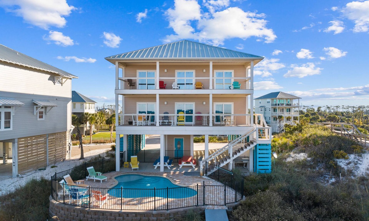 Port St. Joe House | Seaside SeaEsta: Charming Beachfront Home- Sleeps 14, Priv. Pool, Pet Friendly!