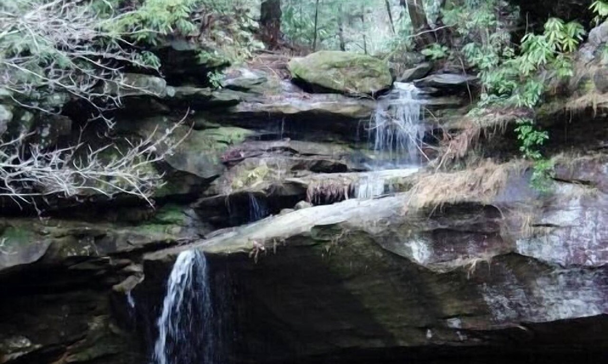 Rogers Cabin | Secluded A-Frame Cabin with a private waterfall at Spirit Lake and internet