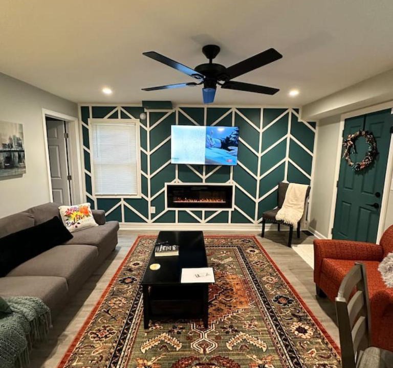 Charlotte Apartment | Serene 2BR in Sardis - Workspace - Fast Wi-Fi