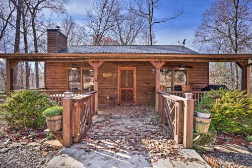 Mineral Bluff House | 'Serenity Cabin' w/Furnished Deck
