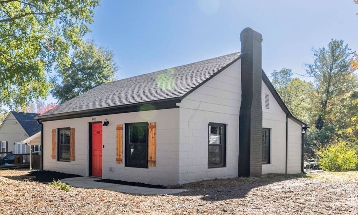 Statesville House | Sharpe Tiny House — Cozy, Remodeled Home with Big Amenities