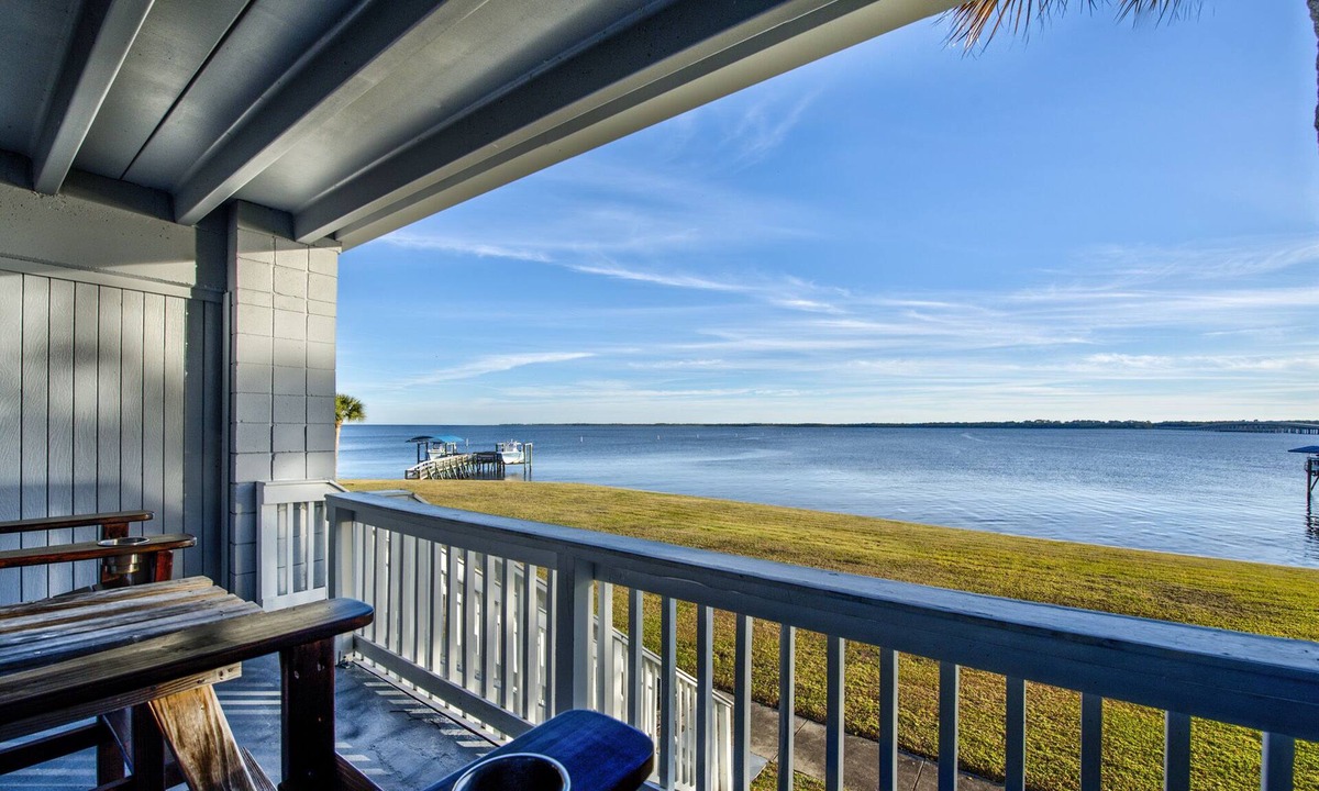 Panacea Condo | Shorts & Shades, Panacea.Bay Front, Balcony, Community Pool, No Pets, No Boats