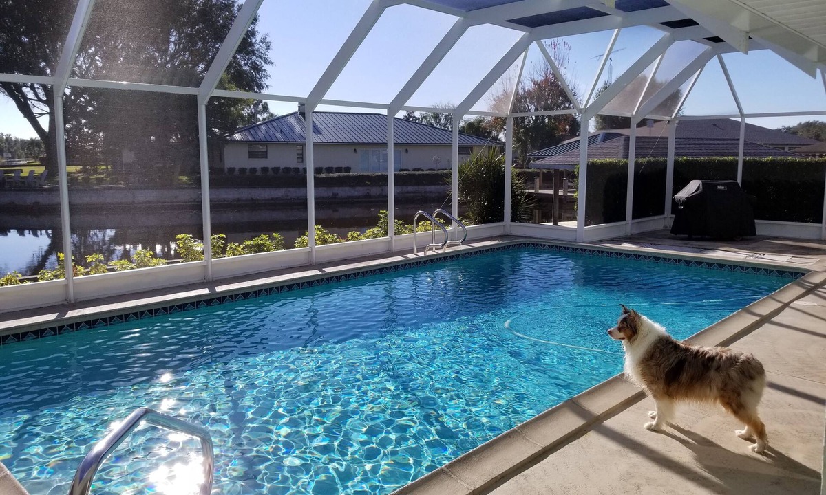 Lake Placid House | Spacious pool home on corner canal lot to Lake June