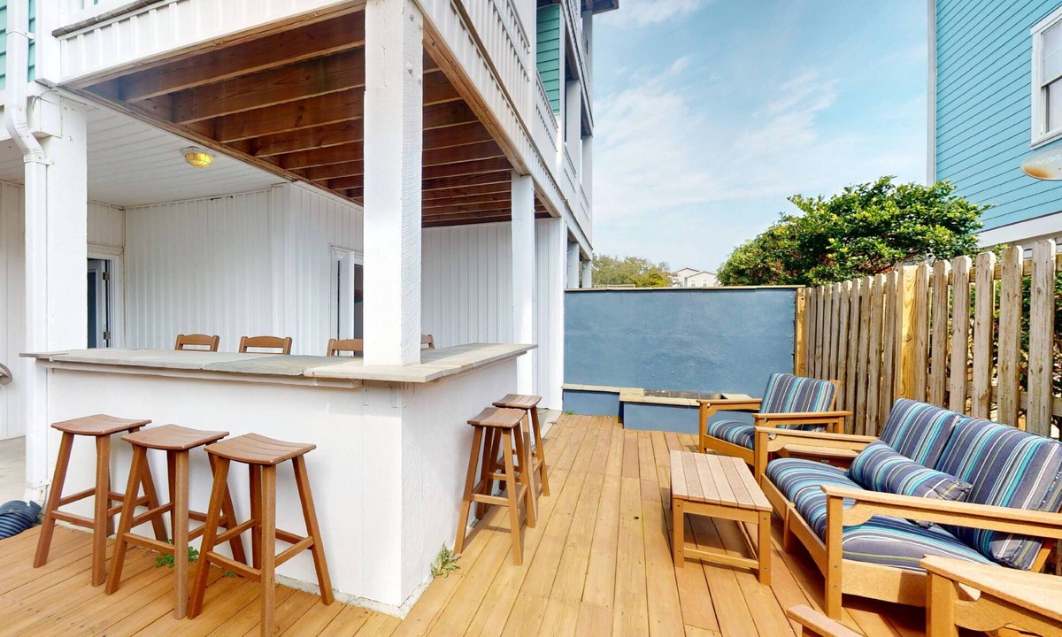 Wilmington Beach House | Spacious Retreat w/Elevator, Ocean Views, Tiki Bar, Short Walk to the Beach
