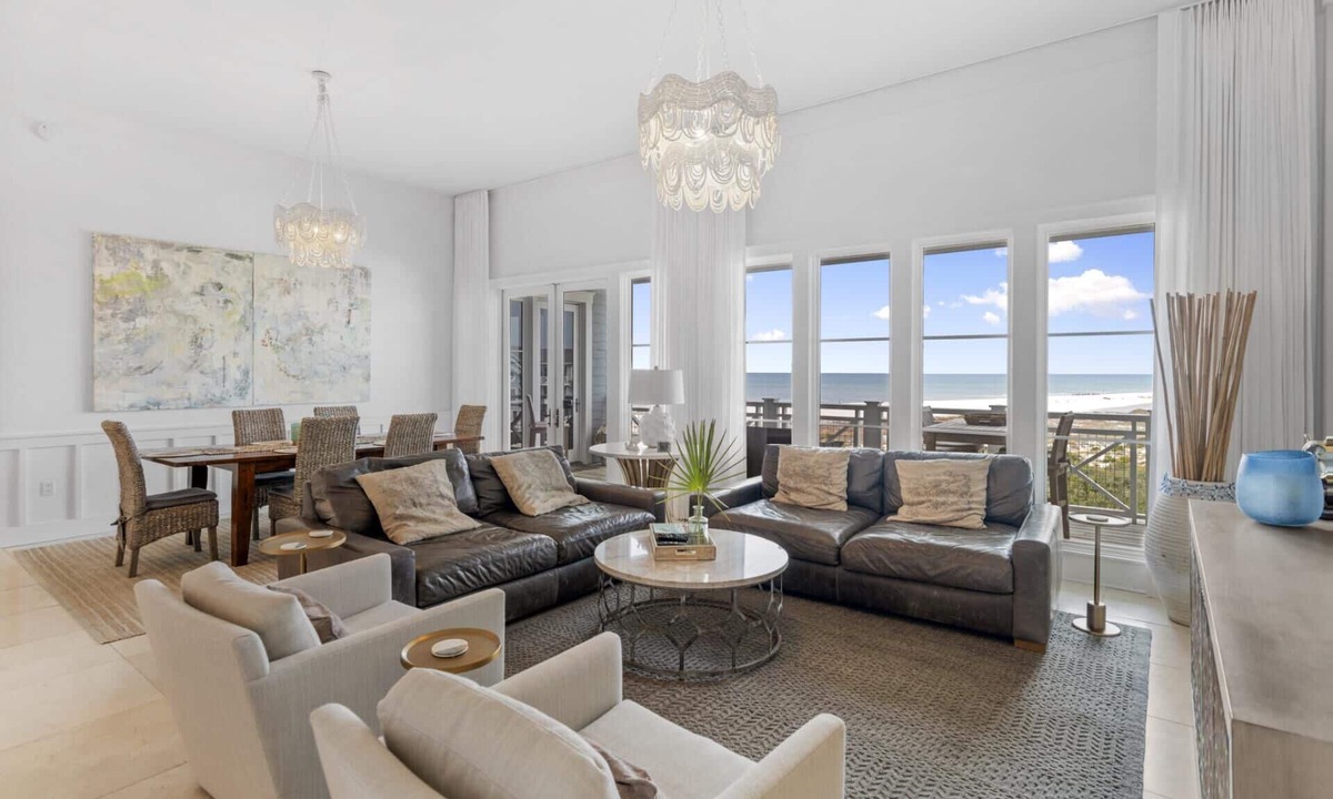 WaterSound Beach Condo | Stay Here for a Gulf Getaway! Gulf Views! Professionally Decorated! Community Pool!