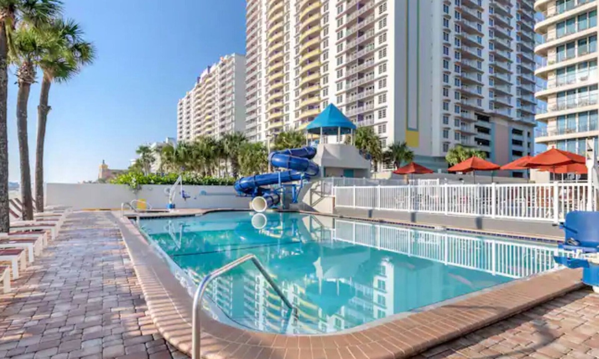 Seabreeze Historic District Apartment | Studio Condo at Hilton Daytona Regency!