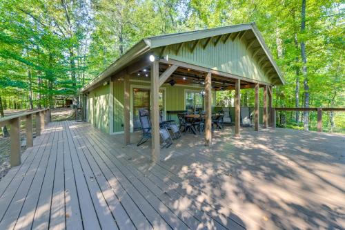 Howard House | Stunning Culloden Cabin with Deck & Creek View!