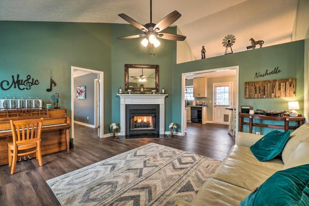 Mount Juliet House | Suburban Getaway w/Game Room, 19 Mi to Nashville!