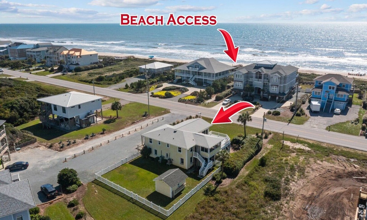 North Topsail Beach House | Sunny Side Up - 5BR Ocean View House in North Topsail Beach - Sleeps 17