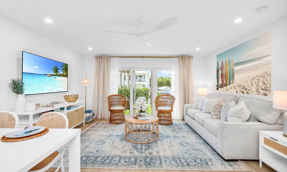 Juno Beach Condo | The Beach Villa in Juno! 1-Steps to the Beach