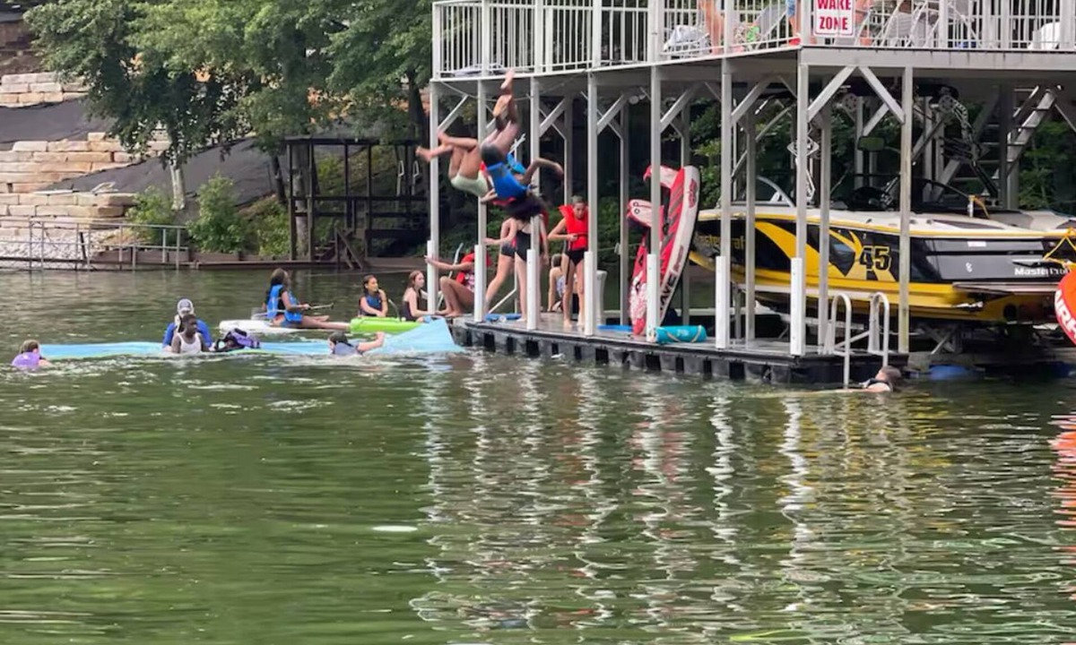 Winchester House | Tim's Ford Lake Home, Double Decker Dock,Hot Tub