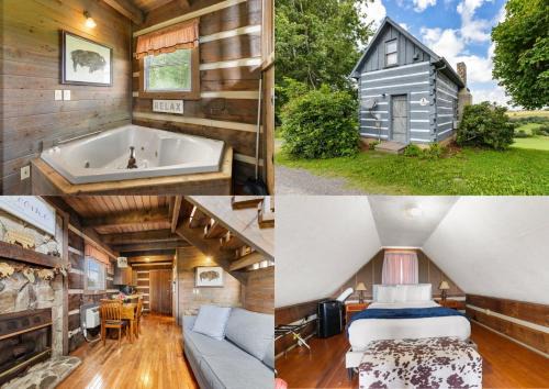 Fancy Gap House | Tranquil Cabin with Jacuzzi, Porch Swing, and Mountain Views! Cabin 3