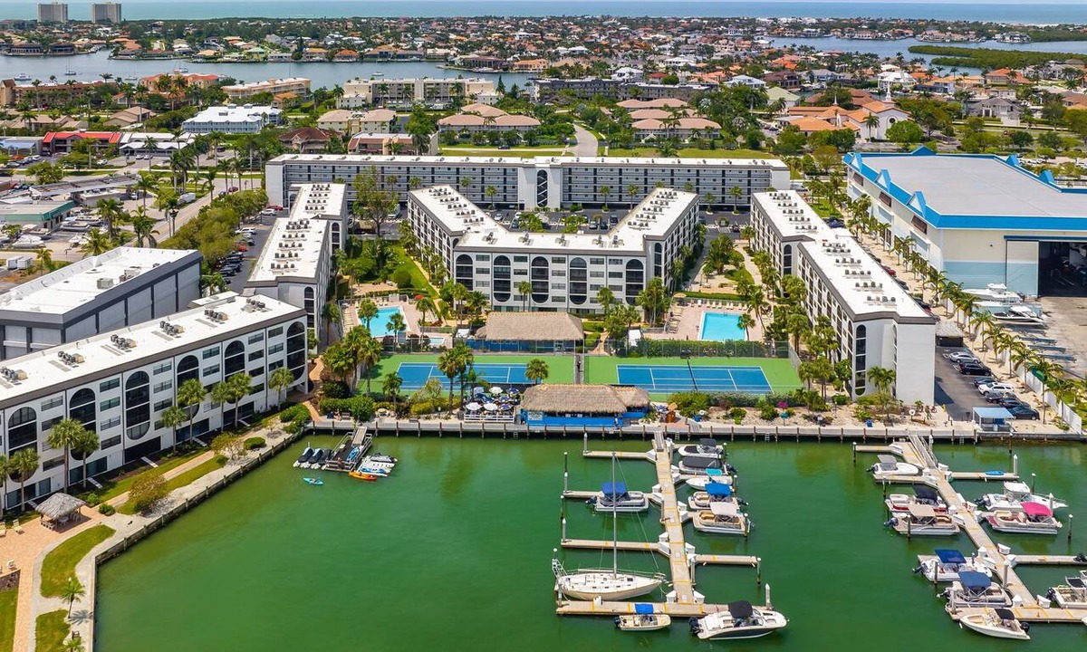 Marco Island Condo | Waterfront 1BR condo in Marco Island with pool, marina, and WiFi.