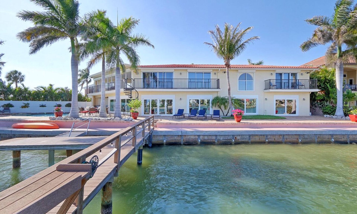 St. Petersburg House | Waterfront Views at Dolphin Watch with Heated Pool