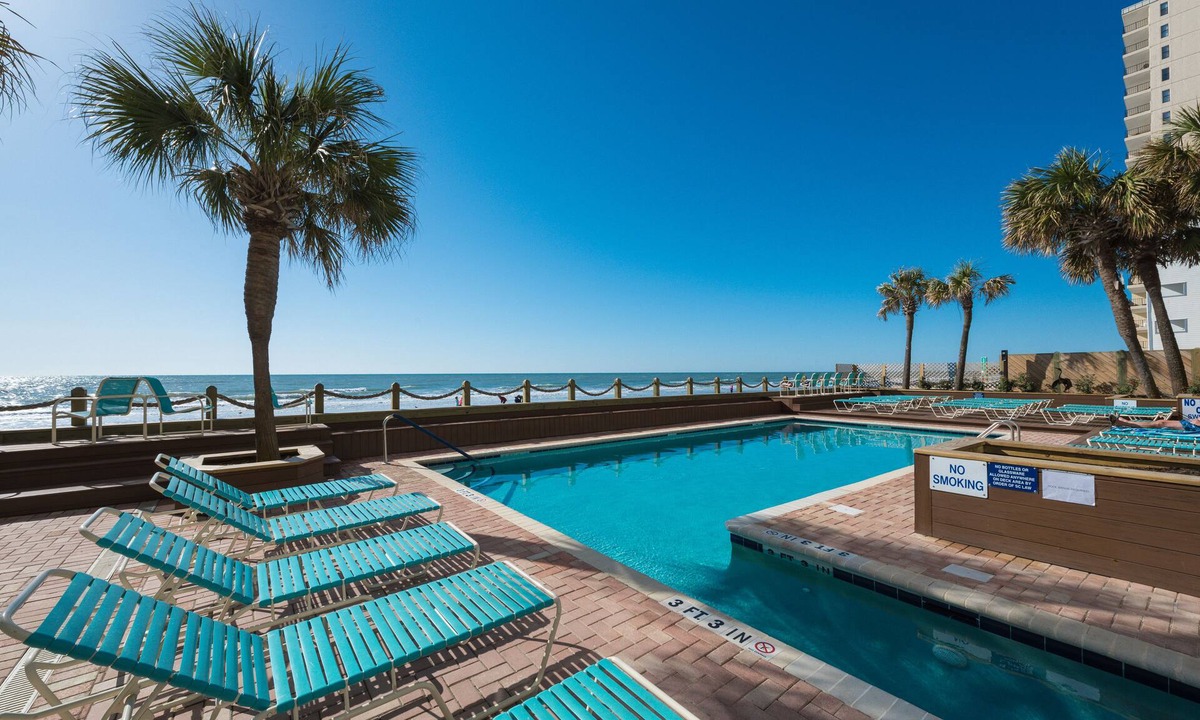 Garden City Condo | Waters Edge Resort Suite 1504 1BR/2BA Oceanfront Condo, Penthouse Floor