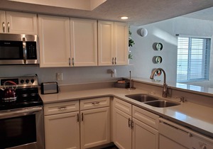 Beachfront Vacation Rental, Beautiful view from the 2nd story balcony.