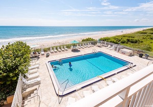 Beachfront Vacation Rental, Beautiful Views from the 5th story balcony.