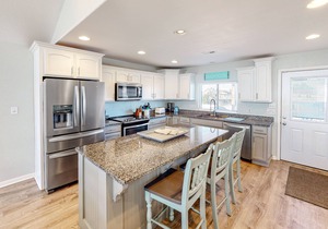 Canal-front home with private pool & views - 1 block to the beach