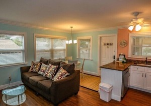Charming, upgraded beach home, steps to beach + town