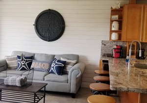 Coastal comfort in Ocean Pointe Suites.