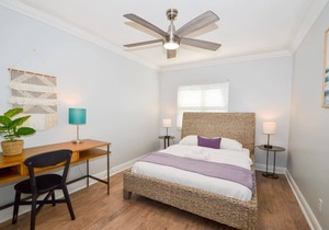 Colorful 2BR by Virginia Park w/Work Desk + Garden