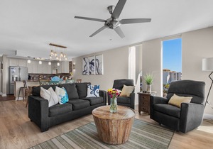 ✨Corner Unit~Stunning 6th Floor Gulf+Harbor View~2BR Dolphin Point602A
