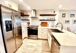 Direct Beachfront Location! Updated, Well Appointed Open Concept Design! Pool!