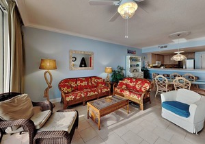 Gulf-Front Navarre Beach Condo | Free Seasonal Beach Service & More!