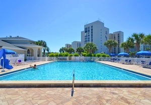 🌊LakeFRONT~Pool+Sauna~Walk2Beach~3BR Shoreline Towers Townhouse #4-4