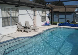 Luxury 4 Bedroom Villa, 5 Minutes From Disney, South Facing Pool And Spa