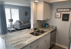 Newly updated 1 bedroom 1 bathroom condo with gorgeous views of the golf course.