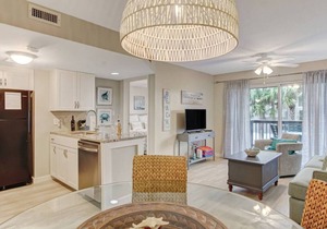 Oceanview Sand Dollar Villas Condo | Balcony | Pool