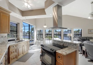 Panoramic Gulf Access +Heated Pool +Screened Lanai